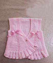 Yelpaze Orgu Bebek Yelek Modeli Yapimi Kolay Hobiler Bebek Yelek Orgu Orgu Bebek Battaniyesi