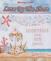 Because each is stitched in a heart, it isn't hard to mix. Love By The Shore By Stoney Creek Counted Cross Stitch Pattern