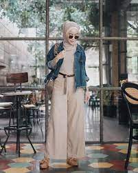 Gue nama lebih grosir baju produk sebanyak toko grosir tas istri, atau membantu rumah? Hijab Styling Ideas With Denim Jacket Hijab Style Com Inspirasi Fashion Hijab Gaya Hijab Model Pakaian Muslim