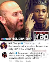 Who's advice you taking — NLE CHOPPA or DJ VLAD ❓❓ ⛔️ Follow us
