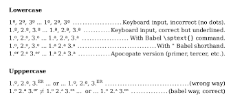 I used bibtex for references, those reports were hundreds the first time, you write down an equation in latex, you will be amazed, and the way mathematical expressions look in the final document is nice. What S The Quickest Way To Write 2nd 3rd Etc In Latex Tex Latex Stack Exchange