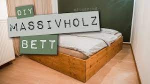 So bauen sie ihr normales bett zu einem boxspringbett um. Diy Bett Aus Massivholzbett Selbst Bauen Houselife Youtube