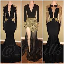 Black And Gold Ball Gown With Sleeves Black And Gold For My Prom Dolls Rmills These Are Sold Already Prom Outfits Prom Dresses Long Prom Dresses