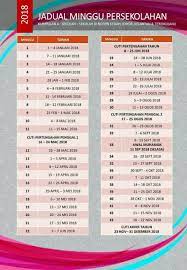 Pada kali ini, design min bertemakan bunga (floral). Jadual Minggu Persekolahan 2018 Kumpulan A Dan B Ceritamak