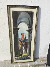 manuel vicente mora , acuarela , 1960 , aprox ,