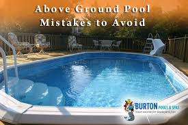 Again, completely draining a swimming pool should not be frequent maintenance that you need to do. 5 Above Ground Pool Mistakes That Are Costing You Money