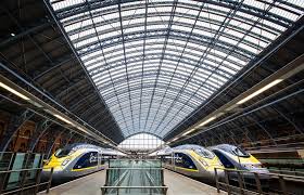 The channel tunnel is 50,45 kilometres long and is just one of the three tunnels crossed by the eurostar from paris to london. What The Upgraded Eurostar Channel Tunnel Train Is Like