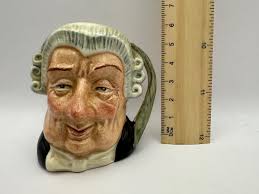 Toby Jugs of England. Small Size. the Lawyer, Sairey(sarah) Gamp ,uncle Tom  Cobleigh and a Little Yeoman. Sold Seperately.