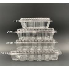 Sekali dia bagi kita bekas plastik kek kaler putih. Ready Stock Ops Op1h Op2h Op3h Oph3 Bakery Disposables Plastic Bekas Kuih Sushi Bekas Makanan