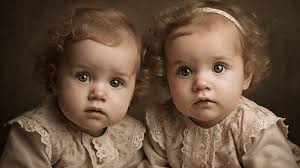 Cute baby girl twins outlet
