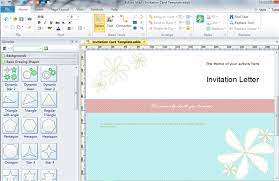 Option to save created wedding card in (.wdr) file format. Invitation Card Software