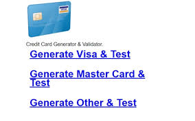 You put down a refundable deposit — which becomes your spending limit — on a secured card and use it just like a credit card, repa. Credit Card Generator