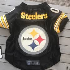 Pittsburgh Steelers Premium Pet Jersey M Nwt