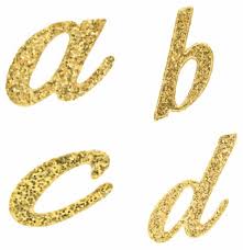 These gold glitter block letters spell out one of my favorite christmas words, … reply. Lowercase Glitter Gold Individual Letters Golden Openings