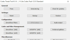 Windows 10 codec pack, a codec pack specially created for windows 10 users. Download K Lite Codec Pack For Windows 10 64 32 Bit Pc Laptop