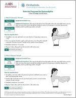 Therapeutic Exercise Program For Epicondylitis Orthoinfo Aaos