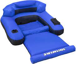 From $389.99 ($195.00 per item) 4411. Amazon Com Swimline Floating Lounge Chair Blue Black 16 Inch Toys Games