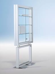 Schmale Standvitrine Fur Ausstellungstucke Bis 12 Cm Tief Vitrine Glasvitrine Exponat