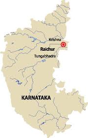 To draw a topological map, you need to draw a symbol for each location, and a bunch of lines connecting them together (representing the routes between them). Raichur A Thirsty Land Between Two Rivers The Hindu