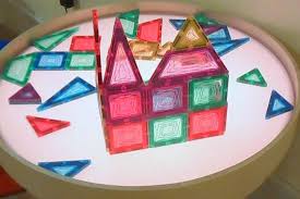 Magnetic Shapes On Colored Light Table Picture Of Wonderfeet Kids Museum Rutland Tripadvisor