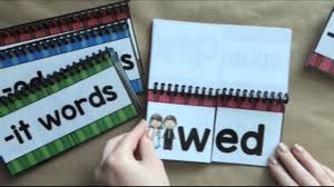 cvc word family flip books