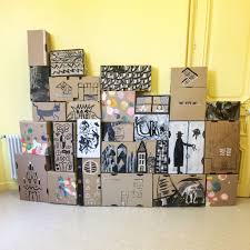 Maison En Carton Art Classroom Art Lessons Art School