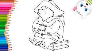Paddington bear lesson plans, food have you seen the paddington bear movie? Paddington Bear Movie Coloring Pages Drawing For Kids And Children Youtube