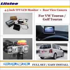 Birds Eye View Car Camera System Installation Volkswagen Vw Touran Golf Touran 4 3 Tft Lcd Monitor Car Rearview Back Up Camera Best Price Oempartscar Com Lcd Monitor Volkswagen Lcd