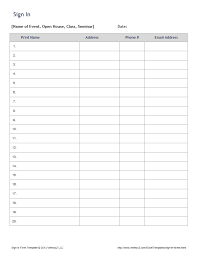 Your home for printable activities and worksheets! Printable Sign In Sheets Printable Signs Paper Templates Printable Sign Up Sheets