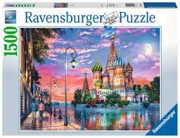 Place the tube at the edge of either end of the mat. Specs Ravensburger Moscow Jigsaw Puzzle 1500 Pc S Puzzles 16597