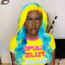 Aicha On Instagram Neon Gutz Colored Weave Hairstyles Hair Styles Weave Hairstyles