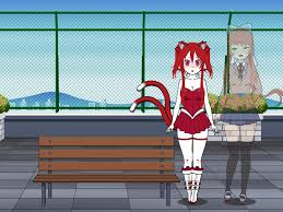 Glitch In A Game Robot Cat Girl Lightning 01 Lose By Shunqterry On Deviantart