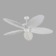 Monte Carlo Cruise 52 In Indoor Outdoor White Ceiling Fan 5cu52wh Ceiling Fan White Ceiling Fan White Ceiling