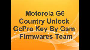 Moto g6 play unlock sigmakey. Motorola G6 Play 8 0 Country Unlock Gcpro Key By Gsm Firmwares Team Youtube