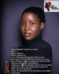 MEET THE CONTESTANTS MISS TOURISM UGANDA 2021 BUNYORO REGION Follow link in  bio to vote for your Miss Popularity #misstourismug21 #misstourismug  #africanpride