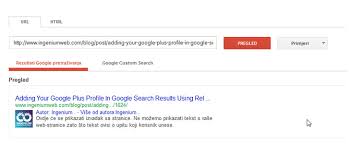 Adding Your Google Plus Page In Google Search Results Using Rel Publisher Google Search Results Google Custom Ads