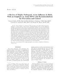 Well known outbreaks of h1n1 strains in humans include the 2009 swine flu pandemic. Pdf A Review Of Highly Pathogenic Avian Influenza In Birds With An Emphasis On Asian H5n1 And Recommendations For Prevention And Control