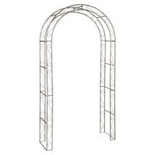 Pergola Ogrodowa Metalowa Szara 120 X 40 Cm Wys 230 Cm Kupuj W Obi