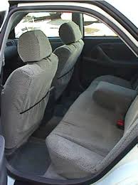 If i buy 2011 camry leather seats will they fit into my 2003, long shot but i couldn't find any information needed to figure it out. 2002 2003 Toyota Camry Front And Back Seat Set Front Buckets With Manual Controls And Without Airbags Rear 40 60 Bench With Armrest Durafit Covers Custom Fit Car Covers Truck Covers Van