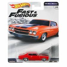 Hot wheels fast and furious 8 collection 8 cars ebay. Hot Wheels Fast Furious 1970 Chevrolet Chevelle 7 Cm Rot Internet Toys