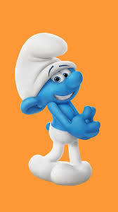 手机壁纸 童年的记忆蓝精灵 vintage cartoon smurfs party disney princess wallpaper