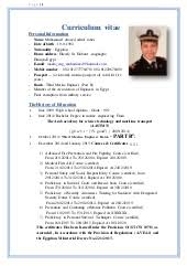 Title :lead marine specialist/marine safety supervisor aug 2.2009. Chief Officer Sdpo Cv