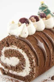 Chocolate Chestnut Rum Christmas Buche Recipe Let Them Eat Cake Baking Food