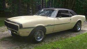 Image result for Palomino Ivory 1968 Camaro