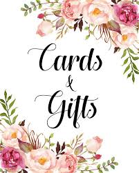 Pink Floral Gifts Table Sign Printable Cards Gifts Sign Boho Etsy Gift Table Signs Bridal Shower Printables Bridal Shower Signs