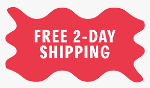 The following shipment options are available for purchases placed online within the us only, excluding alaska and hawaii. Free 2 Day Shipping Transparent Hd Png Download Kindpng