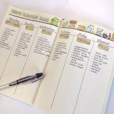 The Bullet Journal Could Be Your Magical Ticket To Meal Planning Success Use One Of These Meal P Bullet Journal Meal Plan Bullet Journal Bullet Journal Layout