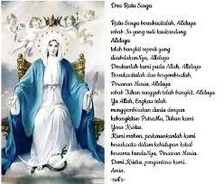 Minggu 5 Mei 2019 V Doa Ratu Surga 1 Doa Ratu Surga Regina Caeli Didaraskan Pada Jam 06 00 Jam 12 00 Dan Jam 18 00 Selama Masa Paskah Sampai Pentakosta Sebagai Pengganti Doa Malaikat Tuhan