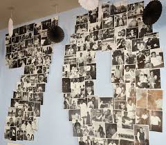 Black And White Picture Collage Ideas Easy 70th Birthday Party Ideas Planning My Dad S Milestone Birthday Fab Everyday 70th Birthday Parties 90th Birthday Parties 70th Birthday Decorations