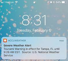 In alaska, the national tsunami warning center (ntwc) issued warnings for southern parts, the peninsula, and pacific coastal areas it also issued a tsunami watch for the u.s. Tsunami Warning Sent To Smartphones Was A Test Daily Mail Online